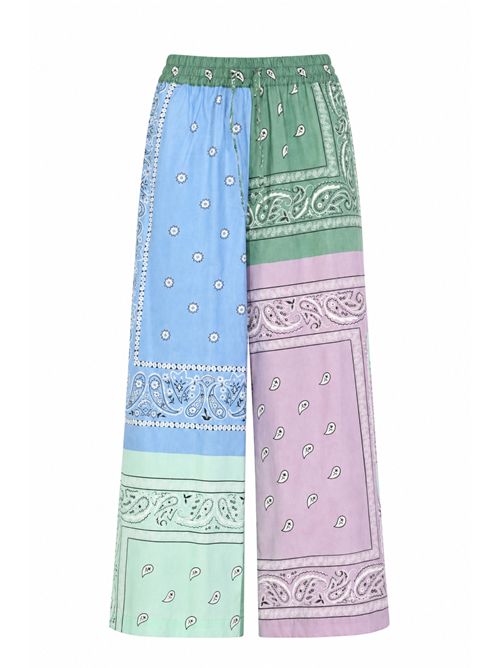 Pantalone WKDPEPE in popeline di cotone stampato WEEKEND MAX MARA | 2615131022600001
